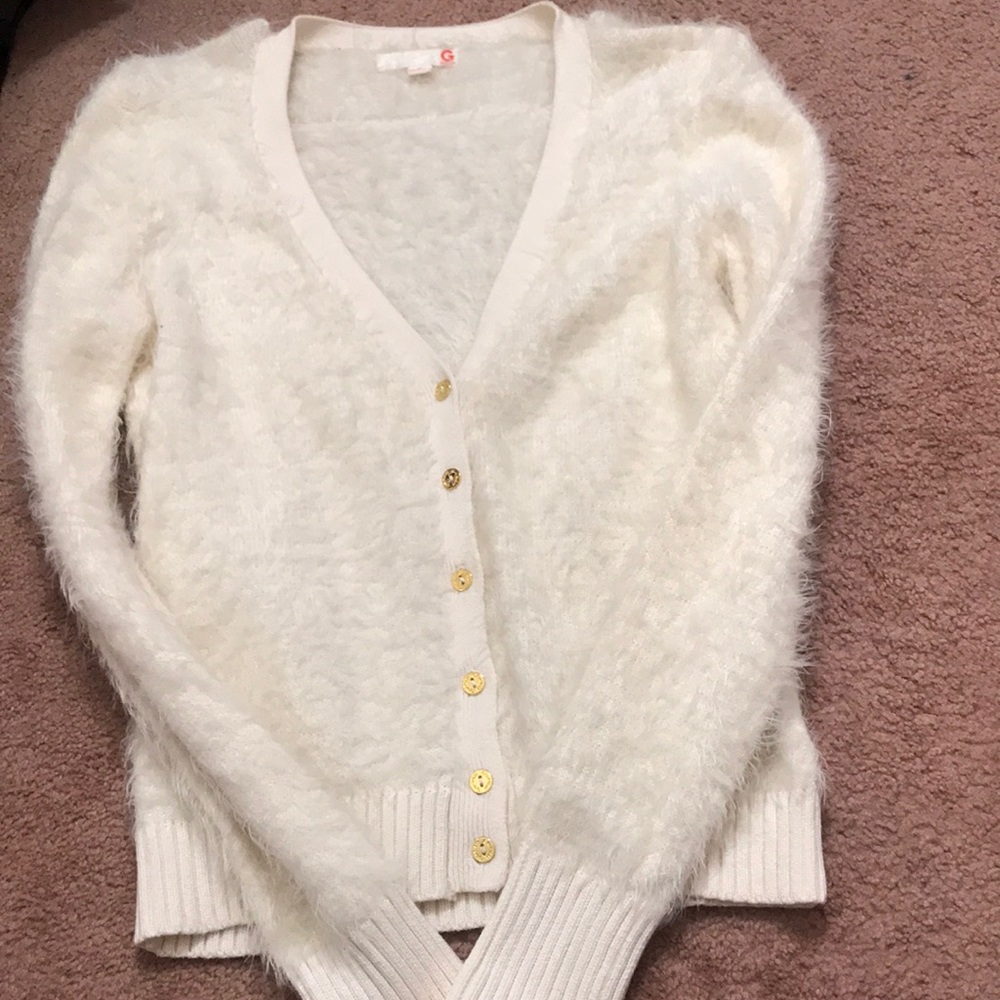 Guess furry sweater